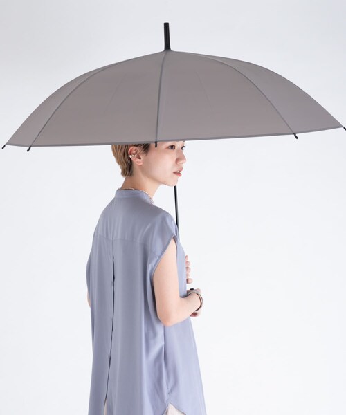 ameme(アメメ)の「ブラーノビニール傘(その他・レディース・ラベンダー/ホワイト/ボルドー/ネイビー/ベージュ/グレー/ブラウン/レッド・FREE)」の3枚目の写真