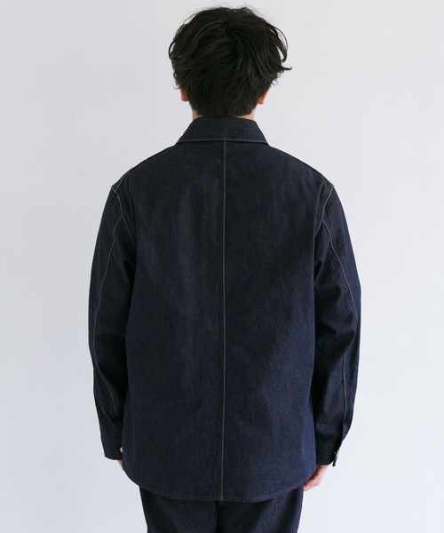 AURALEE（オーラリー）の「AURALEE HARD TWIST DENIM BLOUSON（その他・メンズ・INDIGO・3/4）」の10枚目の写真