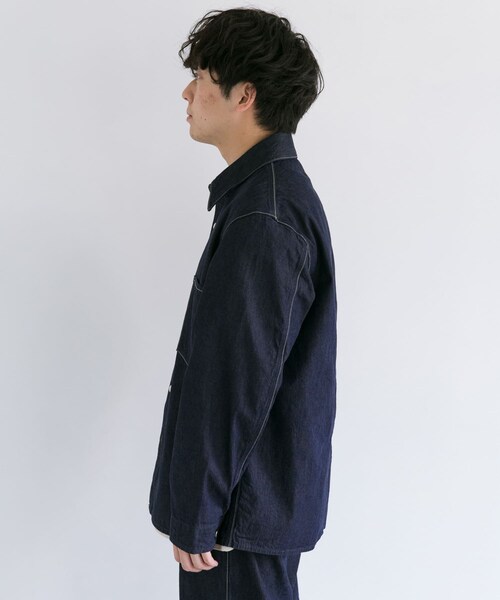 AURALEE（オーラリー）の「AURALEE HARD TWIST DENIM BLOUSON（その他・メンズ・INDIGO・3/4）」の9枚目の写真