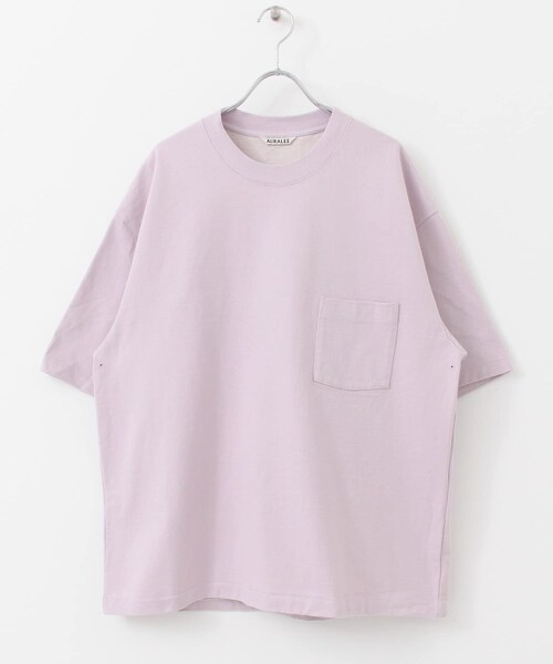 AURALEE（オーラリー）の「AURALEE STAND-UP T-SHIRTS（その他・メンズ・WHITE/LIGHT PPL/BLACK・4/5）」の7枚目の写真