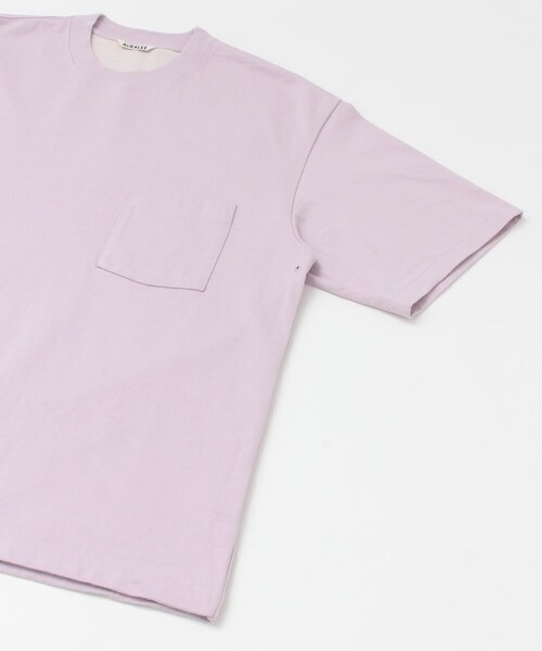 AURALEE（オーラリー）の「AURALEE STAND-UP T-SHIRTS（その他・メンズ・WHITE/LIGHT PPL/BLACK・4/5）」の8枚目の写真