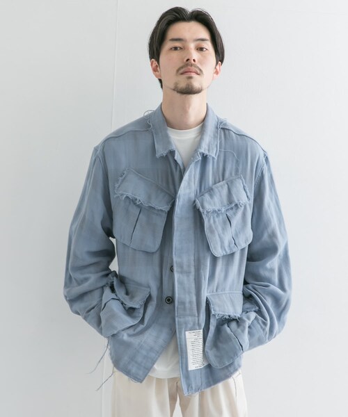 DAIRIKU（ダイリク）の「DAIRIKU Double Gauze Check Jacket（）」 - WEAR