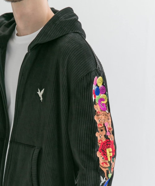 doublet(ダブレット)の「doublet CHAOS EMBROIDERY COMFY HD(その他・メンズ・BLACK・S)」の3枚目の写真