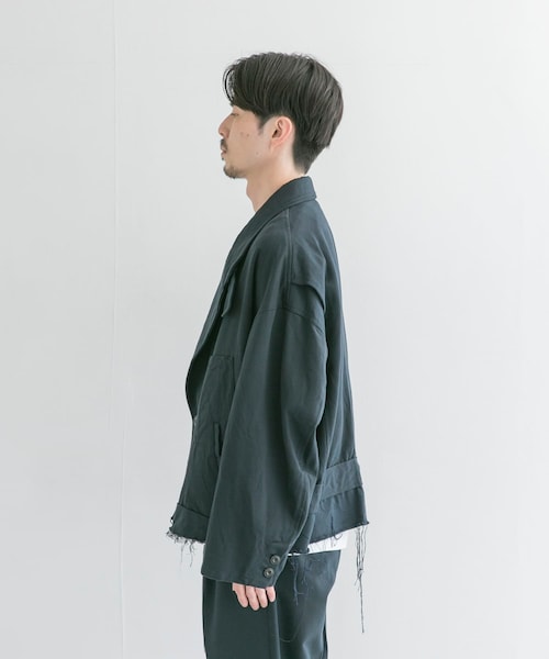 doublet（ダブレット）の「doublet SILK CHINO CUT-OFF JACKET