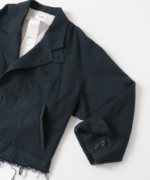 doublet（ダブレット）の「doublet SILK CHINO CUT-OFF JACKET
