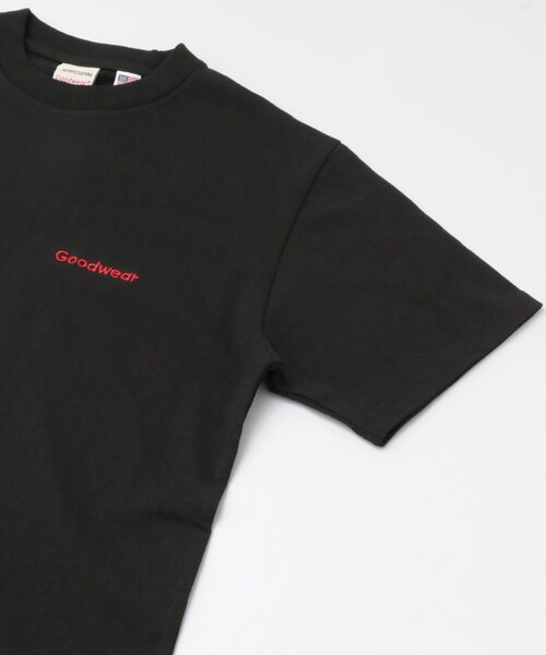 Goodwear(Since1983)（グッドウェア）の「Goodwear ロゴ刺繍ショートスリーブTシャツ（その他・メンズ・WHITE/BLACK・S/M/L/XL）」の5枚目の写真