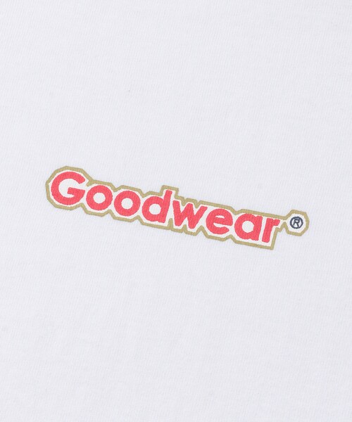 Goodwear(Since1983)(グッドウェア)の「Goodwear ロゴプリントショートスリーブTシャツ(その他・メンズ・BEIGE/CHARCOAL/BLACK/WHITE・M/L/S/XL)」の14枚目の写真