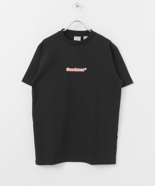 Goodwear(Since1983)(グッドウェア)の「Goodwear ロゴプリントショートスリーブTシャツ(その他・メンズ・BEIGE/CHARCOAL/BLACK/WHITE・M/L/S/XL)」の7枚目の写真