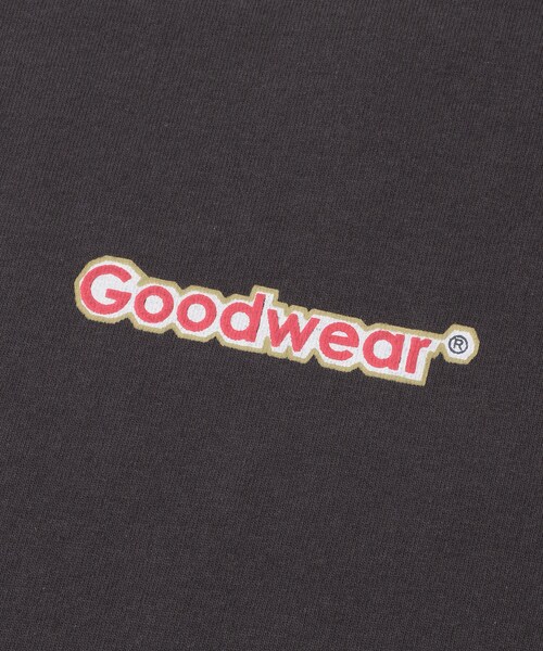 Goodwear(Since1983)(グッドウェア)の「Goodwear ロゴプリントショートスリーブTシャツ(その他・メンズ・BEIGE/CHARCOAL/BLACK/WHITE・M/L/S/XL)」の12枚目の写真
