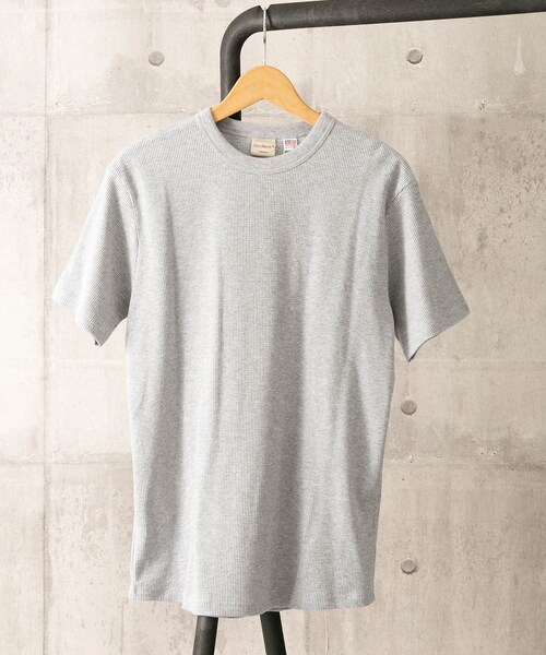 Goodwear(Since1983)（グッドウェア）の「Goodwear USAコットンDRYワッフルTシャツ（その他・メンズ・NAVY/杢GRAY/BLACK/OFF WHITE・M/L/XL）」の4枚目の写真