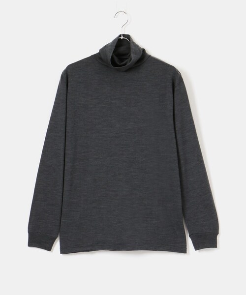 トップス Graphpaper / Washable Wool High Neck Graphpaper（グラフペーパー）の「Graphpaper Washable Wool Hi-Neck T