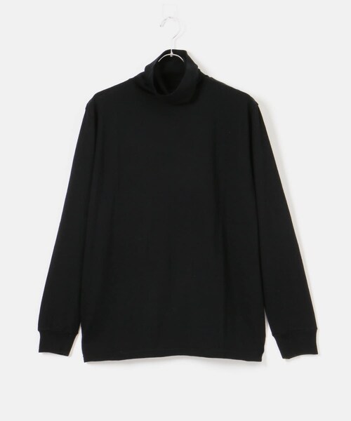 Graphpaper（グラフペーパー）の「Graphpaper Washable Wool Hi-Neck T