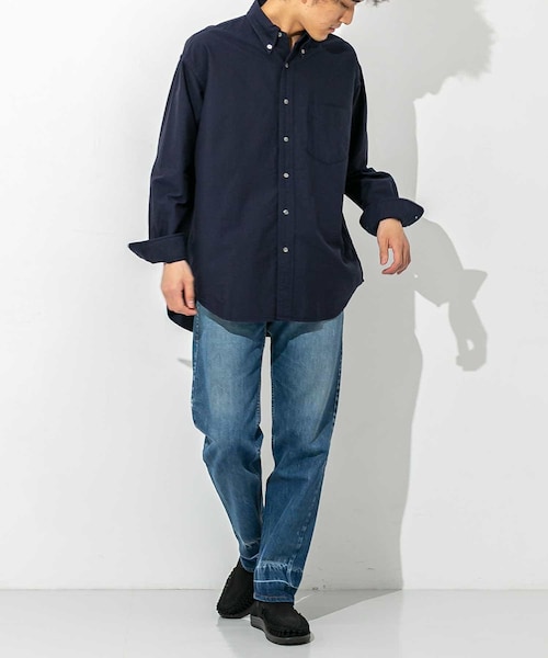 Graphpaper（グラフペーパー）の「Graphpaper Oxford Long-Sleeve B.D