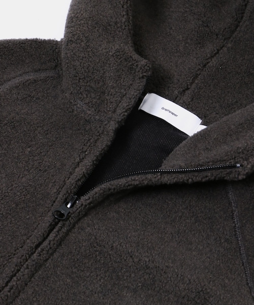 Graphpaper グラフペーパー ウールボアパーカー フ ーディー Graphpaper (グラフペーパー) Wool Boa Zip-Up Blouson / ウール