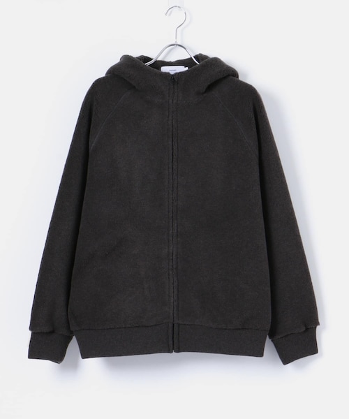 Graphpaper グラフペーパー ウールボアパーカー フ ーディー Graphpaper（グラフペーパー）の「Graphpaper Wool Boa Zip