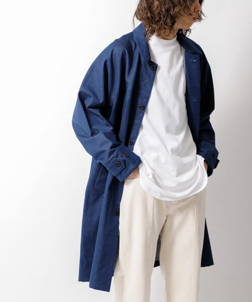 MANUAL ALPHABET H/C WEAPONDENIM YOKE COAT