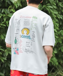 Mark Gonzales（マーク・ゴンザレス）の「Mark Gonzales 【別注】Tシャツ(5分袖)（その他・メンズ）」