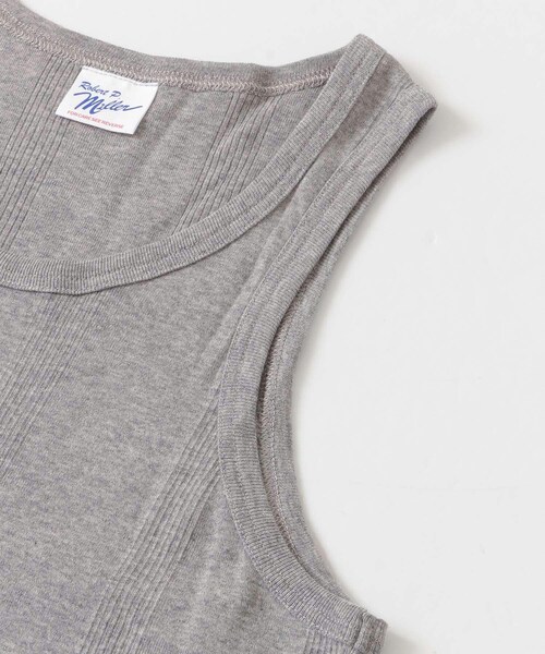 MILLER（ミラー）の「Miller パネルリブタンク無地（その他・メンズ・White/Navy/Gray/Black・M/L/XL）」の12枚目の写真