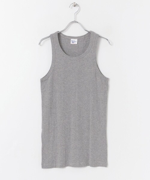 MILLER（ミラー）の「Miller パネルリブタンク無地（その他・メンズ・White/Navy/Gray/Black・M/L/XL）」の3枚目の写真