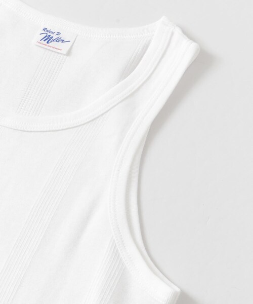 MILLER（ミラー）の「Miller パネルリブタンク無地（その他・メンズ・White/Navy/Gray/Black・M/L/XL）」の14枚目の写真