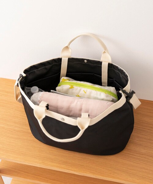 10mois（ディモワ）の「10mois パッとサッとトート ちょっとトールN（その他・レディース・ブラック・-）」の8枚目の写真