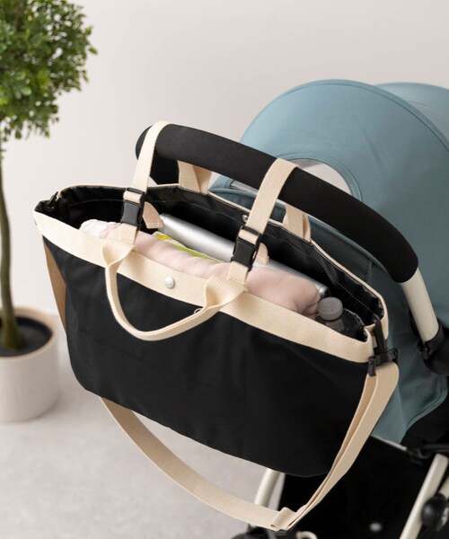 10mois（ディモワ）の「10mois パッとサッとトート ちょっとトールN（その他・レディース・ブラック・-）」の6枚目の写真