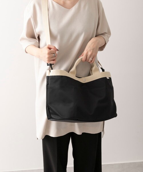 10mois（ディモワ）の「10mois パッとサッとトート ちょっとトールN（その他・レディース・ブラック・-）」の3枚目の写真