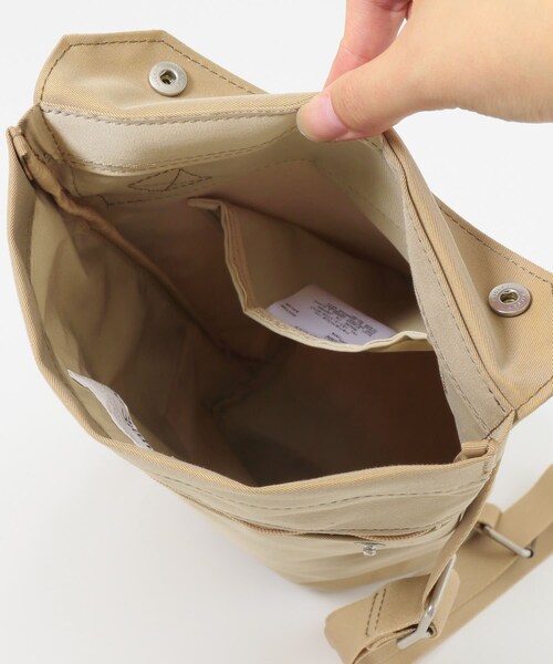 Nanamica Water Repellent Shoulder Bag in Navy | Wallace