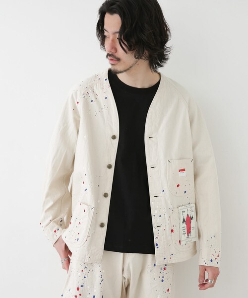 美品　CAL O LINE ING JACKET CAL O LINE PAINT ENGINEERS JACKET 【公式通販】