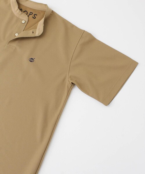 OOPS（ウップス）の「OOPS プライムフレックスヘンリーネックTシャツ（その他・メンズ・ベージュ/ホワイト/ブラック・M/L）」の18枚目の写真