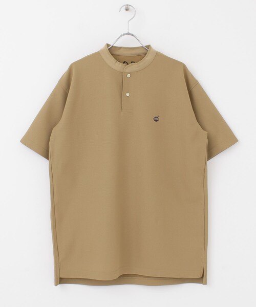 OOPS（ウップス）の「OOPS プライムフレックスヘンリーネックTシャツ（その他・メンズ・ベージュ/ホワイト/ブラック・M/L）」の17枚目の写真