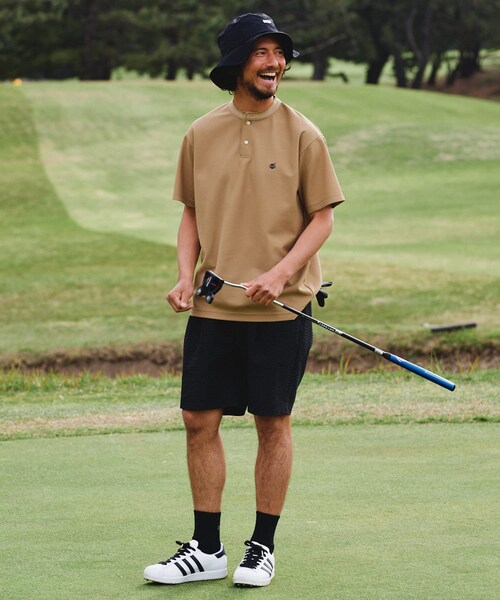 OOPS（ウップス）の「OOPS プライムフレックスヘンリーネックTシャツ（その他・メンズ・ベージュ/ホワイト/ブラック・M/L）」の4枚目の写真