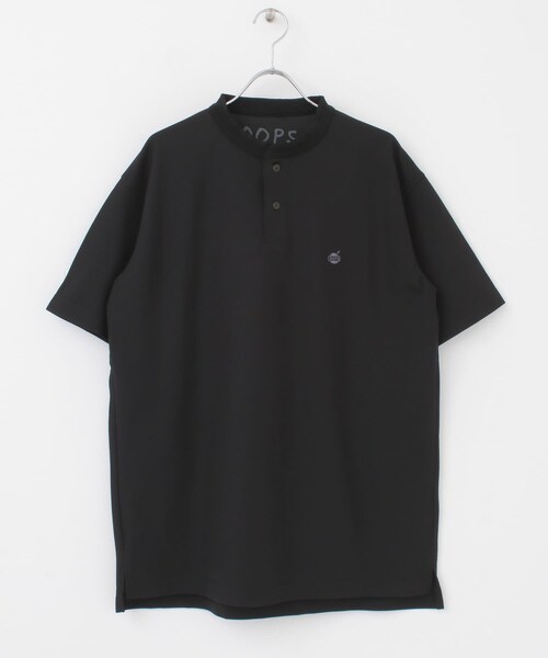 OOPS（ウップス）の「OOPS プライムフレックスヘンリーネックTシャツ（その他・メンズ・ベージュ/ホワイト/ブラック・M/L）」の16枚目の写真