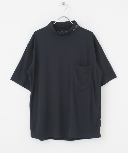 OOPS（ウップス）の「OOPS ポリコットスムースモックネックTシャツ（その他・メンズ・オフ/サックス/ブラック・M/L）」の13枚目の写真