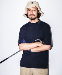 OOPS | OOPS ポリコットスムースモックネックTシャツ(その他)