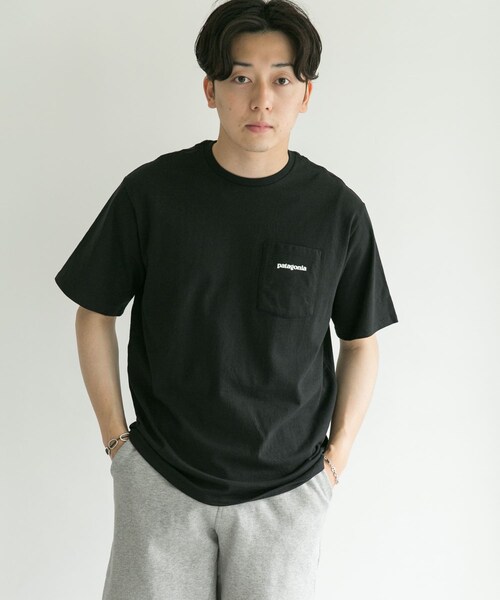 patagonia（パタゴニア）の「patagonia P-6 Logo Pocket Re-T-shirts（その他・メンズ・CNY/GLH/BLK/WHI・S/M/L）」の2枚目の写真