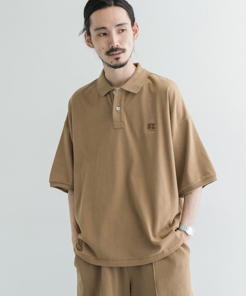 Russell Athletic（ラッセルアスレティック）の「【別注】RUSSELL ATHLETIC×VOTE MAKE NEW CLOTHE ポロシャツ（その他・メンズ・CAMEL/MINT/BLACK・S/M）」の19枚目の写真