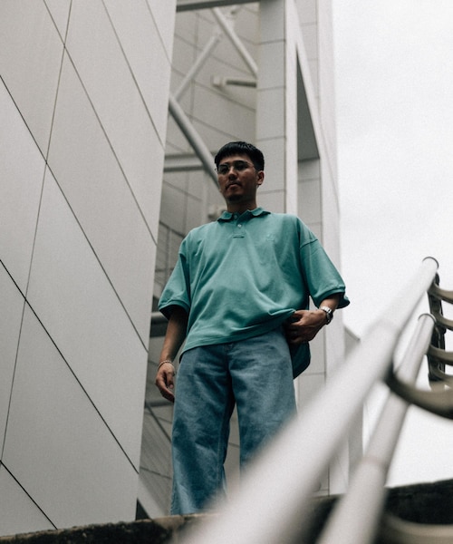 Russell Athletic（ラッセルアスレティック）の「【別注】RUSSELL ATHLETIC×VOTE MAKE NEW CLOTHE ポロシャツ（その他・メンズ・CAMEL/MINT/BLACK・S/M）」の4枚目の写真