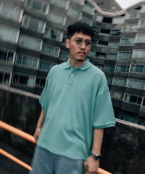 Russell Athletic（ラッセルアスレティック）の「【別注】RUSSELL ATHLETIC×VOTE MAKE NEW CLOTHE ポロシャツ（その他・メンズ・CAMEL/MINT/BLACK・S/M）」の8枚目の写真