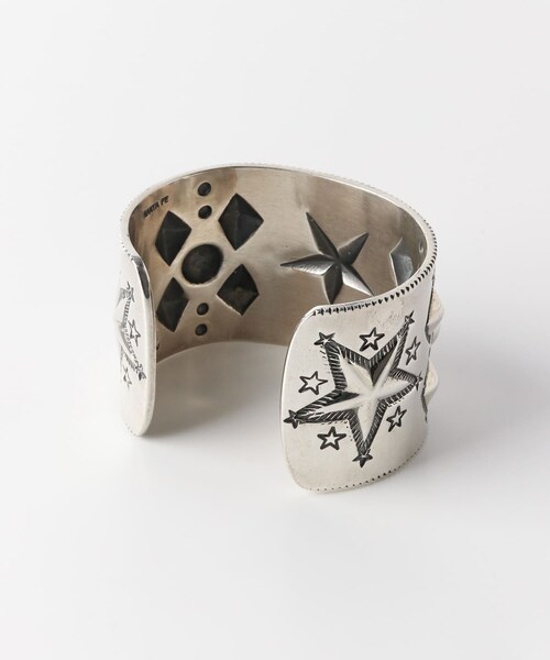 m*h様 Cody Sanderson/Multi Motif Star Rep Multi Motif Star Repo Cuff SILVER – TIME AFTER TIME