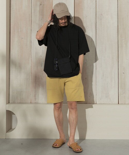 URBAN RESEARCH Sonny Label（アーバンリサーチサニーレーベル）の「ヘビーウェイトスーパールーズTシャツ（その他・メンズ・ブラック/ミント/カーキ/オフ・M/L）」の7枚目の写真