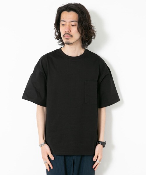 URBAN RESEARCH Sonny Label（アーバンリサーチサニーレーベル）の「ヘビーウェイトスーパールーズTシャツ（その他・メンズ・ブラック/ミント/カーキ/オフ・M/L）」の12枚目の写真