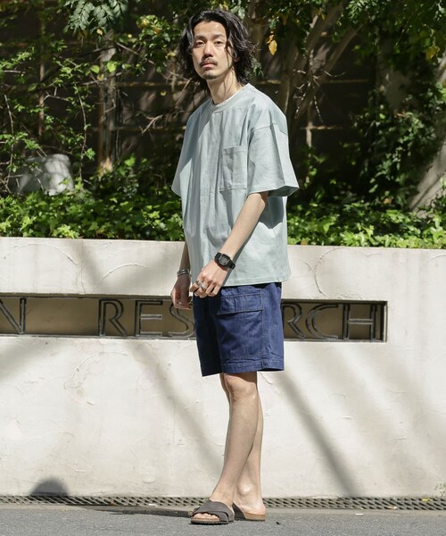 URBAN RESEARCH Sonny Label（アーバンリサーチサニーレーベル）の「ヘビーウェイトスーパールーズTシャツ（その他・メンズ・ブラック/ミント/カーキ/オフ・M/L）」の5枚目の写真