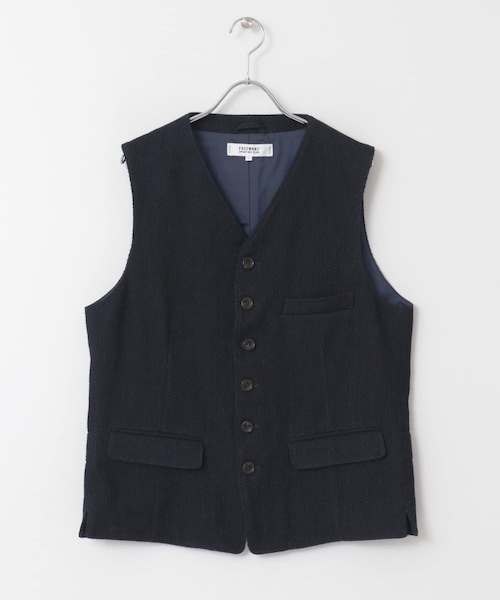 フリーマンズスポーティングクラブ　刺子ベスト FREEMANS SPORTING CLUB INDIGO SASHIKO VEST | アーバン