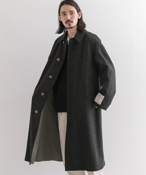 SUN/kakke HarrisTweed ReversibleCoatの通販はau PAY SUN/kakke HarrisTweed ReversibleCoatの通販はau PAY