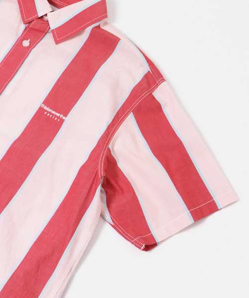 thisisneverthat(ディスイズネバーザット)の「THISISNEVERTHAT BIG Striped Short-Sleeve Shirt(その他・メンズ・GRN/BRN/RED/PINK・M/L)」の7枚目の写真
