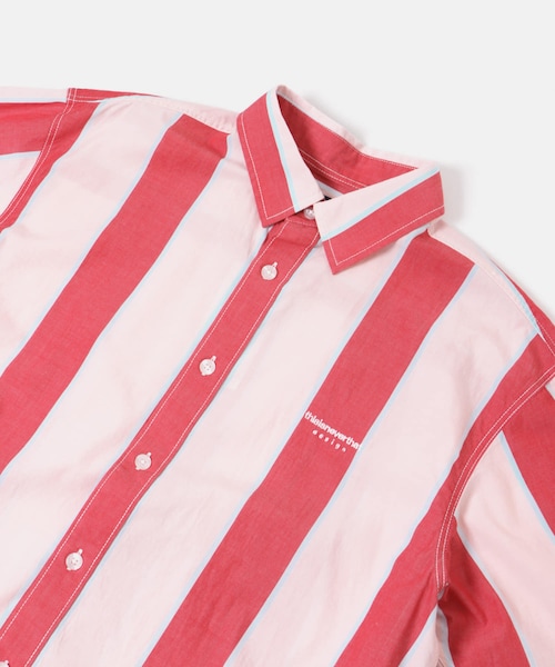 thisisneverthat(ディスイズネバーザット)の「THISISNEVERTHAT BIG Striped Short-Sleeve Shirt(その他・メンズ・GRN/BRN/RED/PINK・M/L)」の6枚目の写真