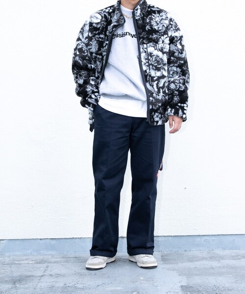 thisisneverthat(ディスイズネバーザット)の「THISISNEVERTHAT Reversible Boa Fleece JK(その他・メンズ・Flower・M/L)」の2枚目の写真
