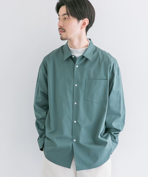 URBAN RESEARCH トーマスメイソンオーバーシャツ D/GREEN URBAN RESEARCH（アーバンリサーチ）の「トーマスメイソンオーバー