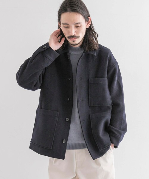 URBAN RESEARCH(アーバンリサーチ)の「メルトンバルーンフィットカバーオール(その他・メンズ・BLACK/NAVY/GRAY/CCL・M/L)」の6枚目の写真